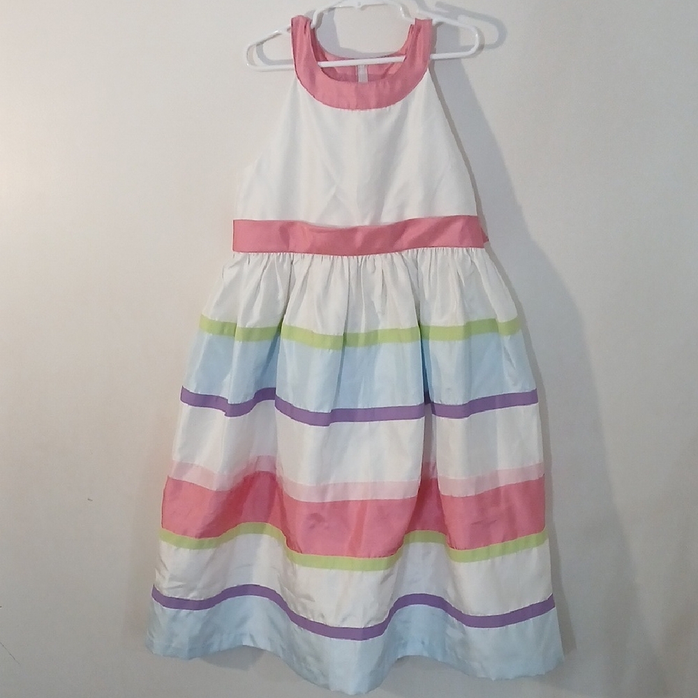Gymboree Pink and Purple Striped Dress